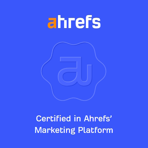 I'm Evolution agenzia con Certificazione Ahrefs marketing platform