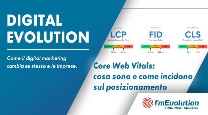 Core Web Vitals cosa sono