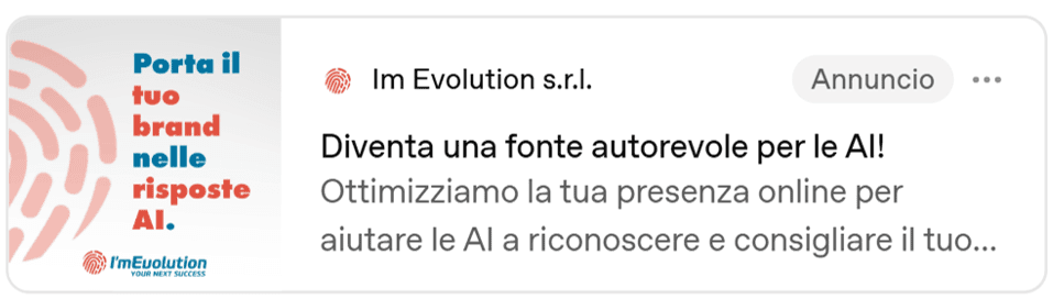 Aspetto degli annunci in ChatGPT Ads